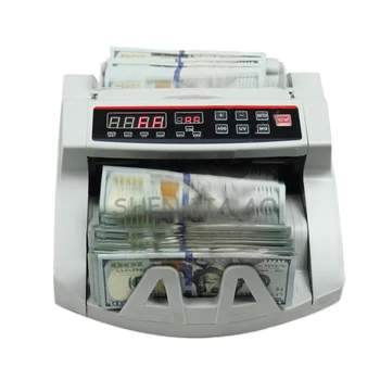 1 бр. брояч сметки 110 / 220v, подходящо за ЕВРОТО, щатския долар и т.н. Многовалутна съвместима парични регистър преброяване машина