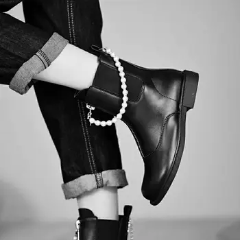 2022 Нови Горещите Модни Обувки Перлени Висулки на Веригата за Ботильонов Луксозни Аксесоари Елегантни Бижута са Красиви Ботильоны Верига