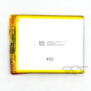 3,7 В 527489 Със Защитна Плоча 4400 mah Акумулаторна Полимерна Литиева Батерия За PSP Навигационна Електронна Книга Основната Li-ion Cell