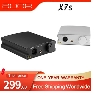 Aune X7s 2021 Усилвател за слушалки клас A Балансиран Усилвател за слушалки Клас A XLR Вход RCA Изход 6,35 мм Усилвател за слушалки