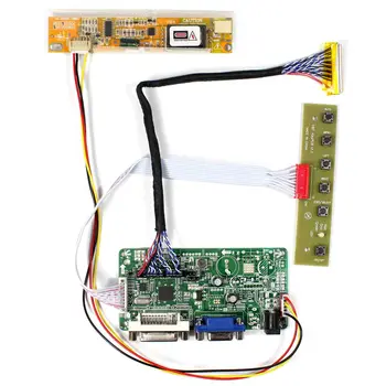 DVI + VGA LCD такса контролер работи за 15,4 инча 1440x900 N154C3 LTN154BT05 LP154WP1 LCD екран