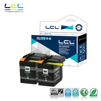 LCL LC10E XXL LC 10E (2 опаковки черен цвят) Мастило касета, съвместими с Brother MFC-J6925DW