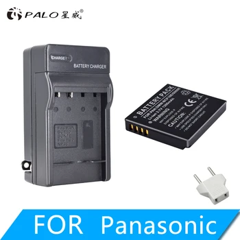 PALO нов 3,7 В Литиево-йонна BCF10E BCF 10E bcf10e акумулаторна батерия за фотоапарат Panasonic CGA-S106 S106B S/S, 106C/106D S/ 106B батерия