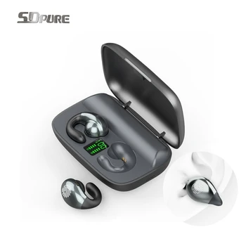 SDpure Слушалки TWS С Костна Проводимост, Сензорно Управление, намаляване на шума, Бас, Hi-Fi, Bluetooth, 5,0, Слушалки, Спортни Водоустойчиви Слушалки