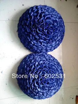 SPR 40cm царски син сватбен коприна топка за целувки лилаво-пластмасов вътрешен топчета за целувки