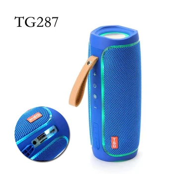 TG287 Преносими Безжични Bluetooth Високоговорител Водоустойчив Портативна Колона Super Bass Стерео Субуфер Звукова Кутия Bluetooth Говорител