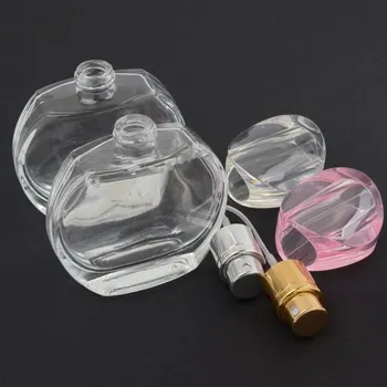 Бутилка спрей парфюм стъклени топчета 30ml, заполняемый празен контейнер спрей глоба стъклена бутилка