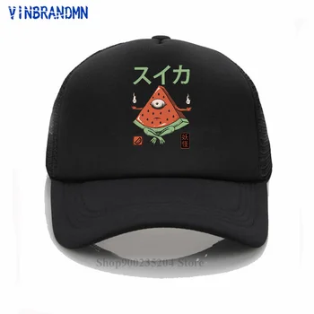 Гореща разпродажба Hombre Porady Yokai диня унисекс Шапки Забавни Японски хранителни слънчеви шапки kawaii spirit светия monster Tendy шапки