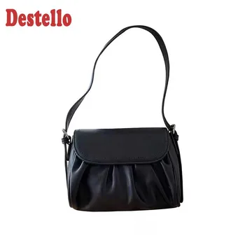 дамски чанта през рамо, однотонная модни мътна чанта, универсална дамски ежедневни чанта на рамото, ръчни чанти, дамски 2022, водоустойчив, прости