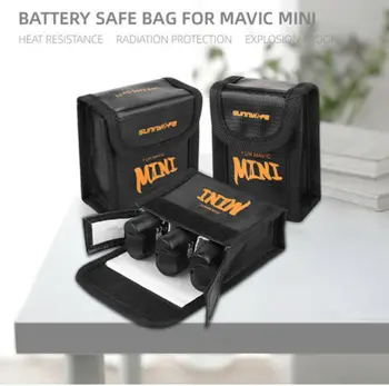 За DJI Mavic Mini 2 /Mini 1 Drone Защита на Батерията За Съхранение на LiPo Безопасна Чанта Взрывозащищенная