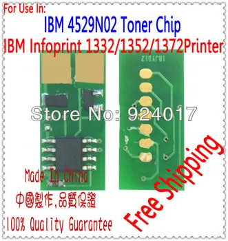 За IBM Infoprint 1332 1352 1372 принтер, Тонер, чип, Да IBM 75P4301 Презареждане на тонер касета чип, За IBM принтер Тонер касета