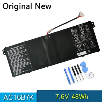 НОВА Оригинална Батерия AC16B7K AC16B8K за ACER Chromebook 15 CB515 V5-573 V5-572 CB515-1H CB515-1HT 7,6 V, 48Wh