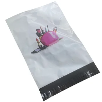 Обичай Отпечатани цвят бял Самозаклеивающийся Поли Пощенски Плик Курьерского цветове Поли Мейлър Bag