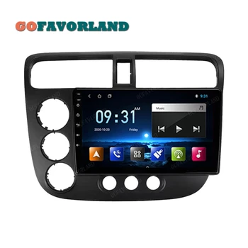 Подкрепа за 2 + 32 GB Bluetooth Автомобилен GPS Навигатор Интегрирана Машина Android 10,0 Черна За Honda Civic 2000 2001 2002 2003 2004 2005 2006